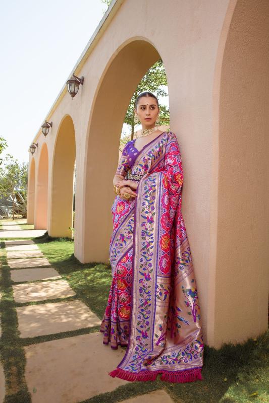 Dazira Paithani Sparrow catalog wholesale saree business