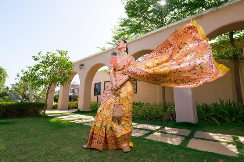 Dazira Paithani Sparrow catalog wholesale saree business