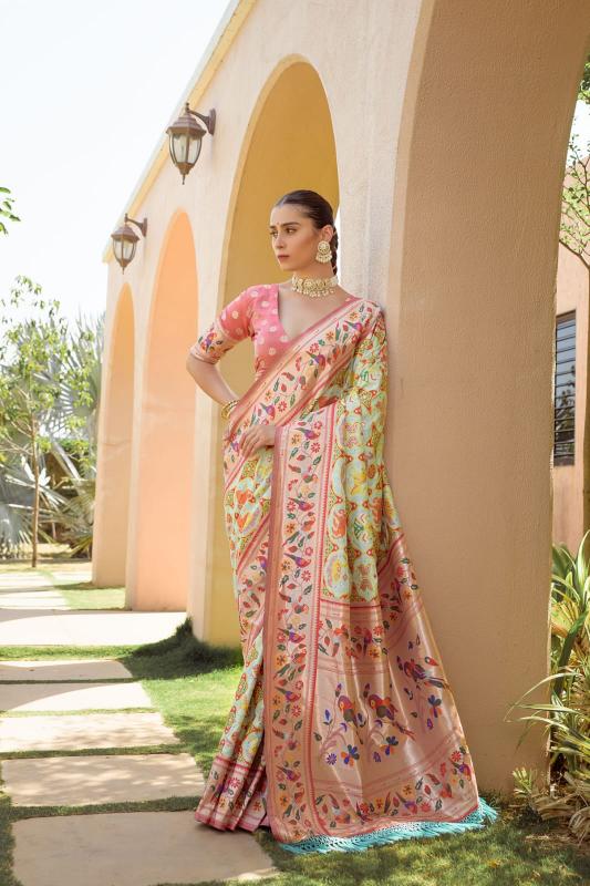 Dazira Paithani Sparrow catalog wholesale saree business