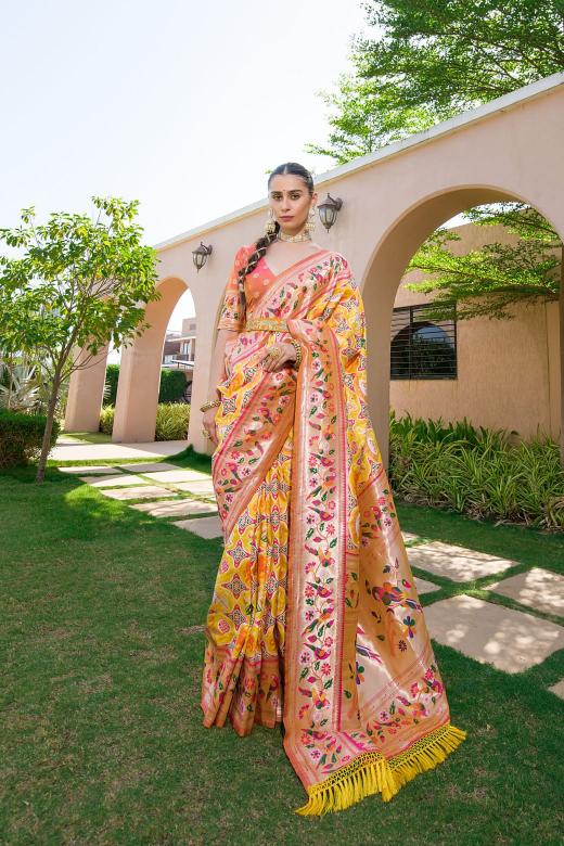 Dazira Paithani Sparrow catalog wholesale saree business