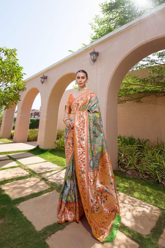 Dazira Paithani Sparrow catalog wholesale saree business