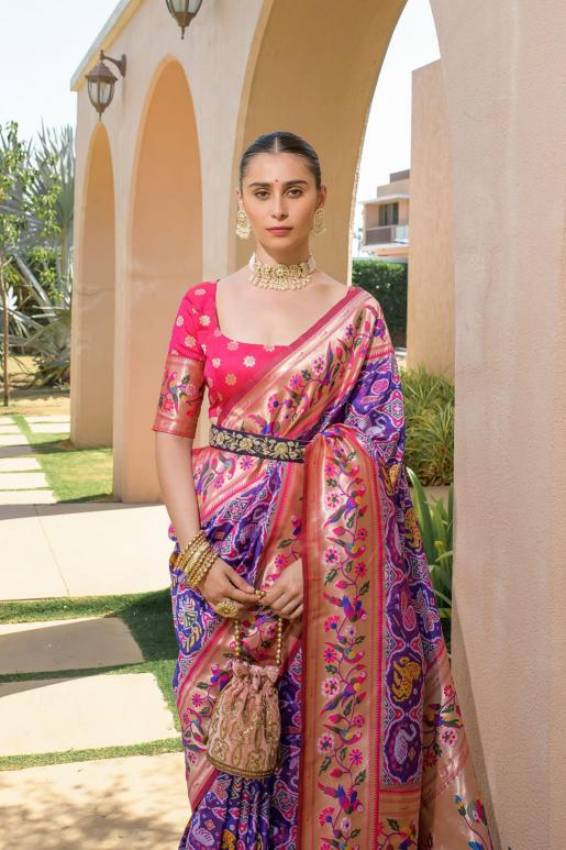 Dazira Paithani Sparrow catalog wholesale saree business