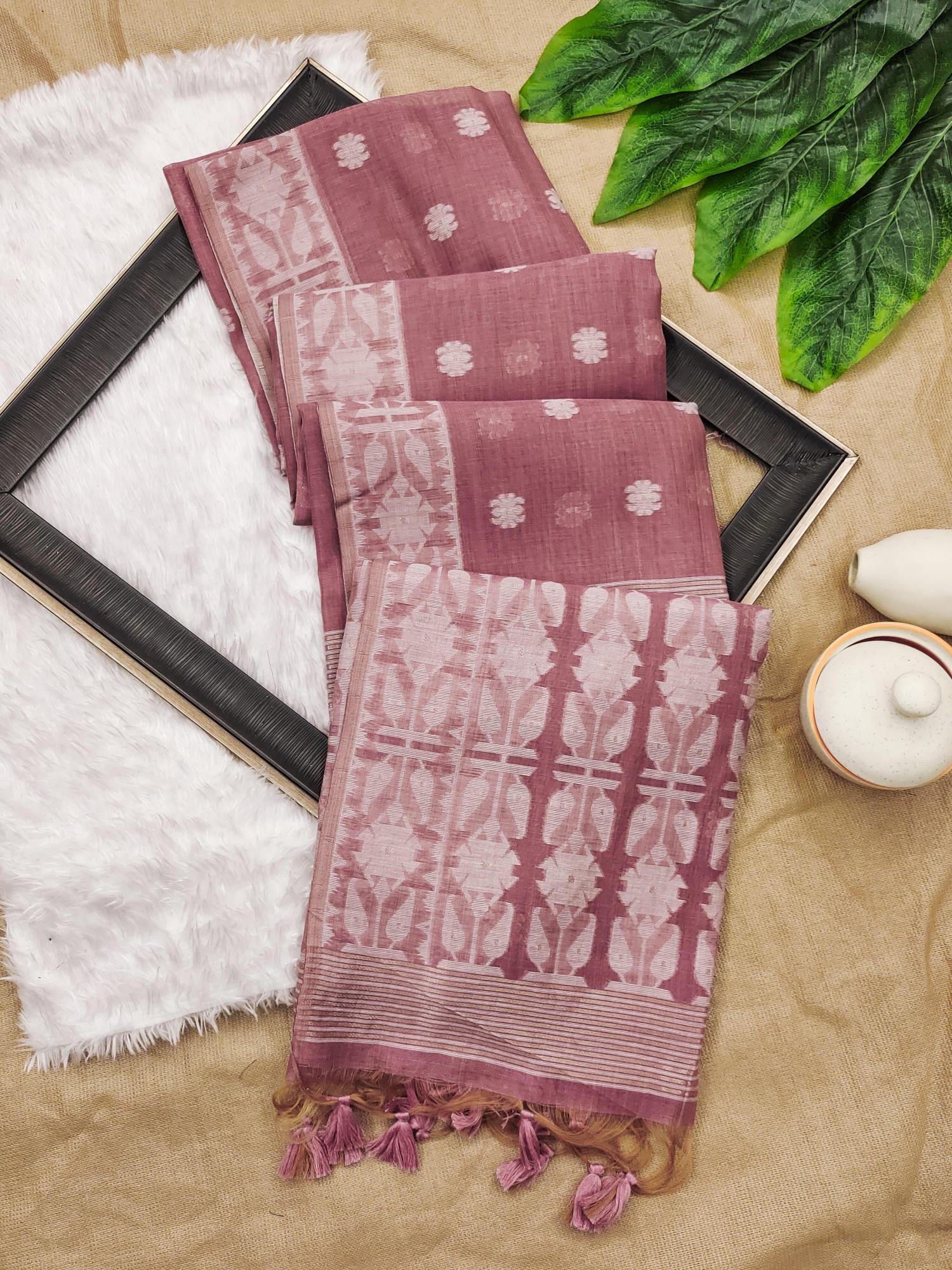Dazira Premium soft muga Cotton vol 30 Catalog cotton saree blouse designs catalogue