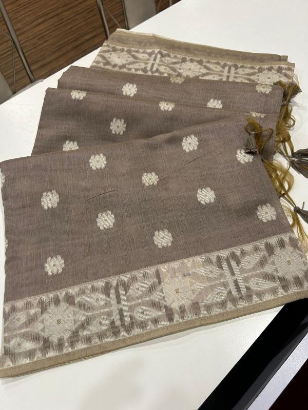 Dazira Premium soft muga Cotton vol 30 Catalog cotton saree blouse designs catalogue