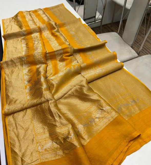 Dazira Pure Crepe Khadi Silk Vol 15 catalog buy saree online from surat