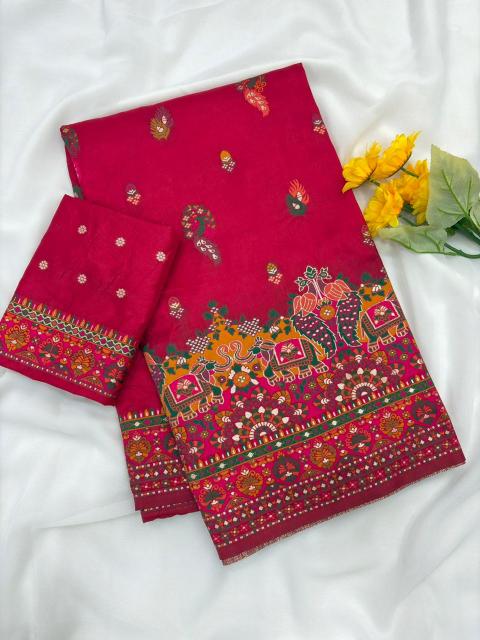 Dazira Pure n Soft Rajwadi pashmina Vol 8 Catalog soch sarees catalogue with price