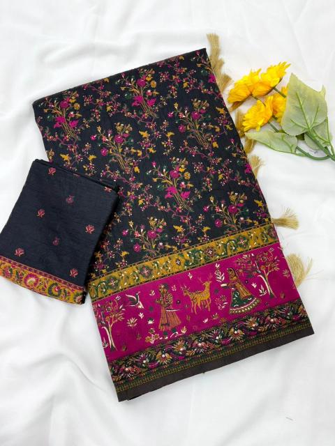 Dazira Pure n Soft Rajwadi pashmina Vol 9 Catalog surat is famous for which saree