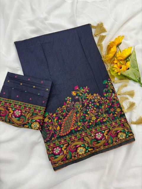 Dazira Pure n Soft Rajwadi pashmina Vol 9 Catalog surat is famous for which saree