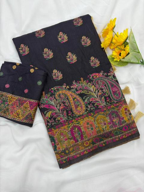 Dazira Pure n Soft Rajwadi pashmina Vol 9 Catalog surat is famous for which saree