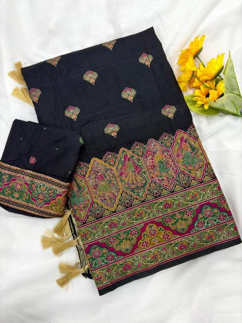 Dazira Pure n Soft Rajwadi pashmina Vol 9 Catalog surat is famous for which saree