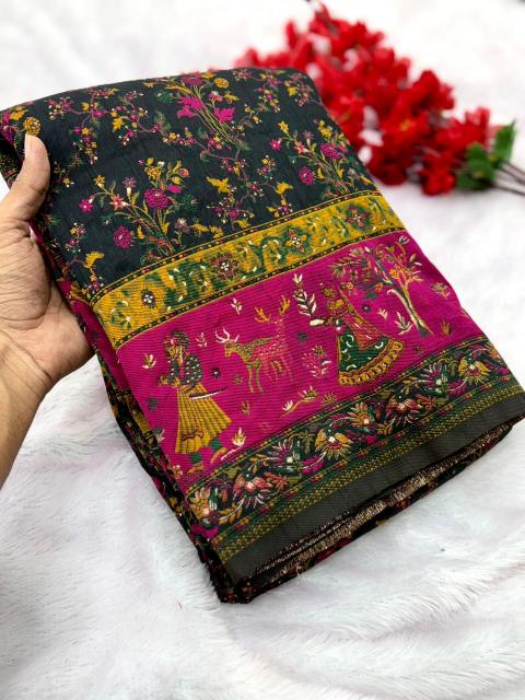 Dazira Pure n Soft Rajwadi pashmina Vol 9 Catalog surat is famous for which saree