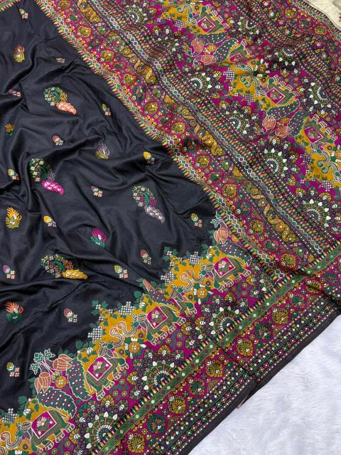 Dazira Pure n Soft Rajwadi pashmina Vol 9 Catalog surat is famous for which saree
