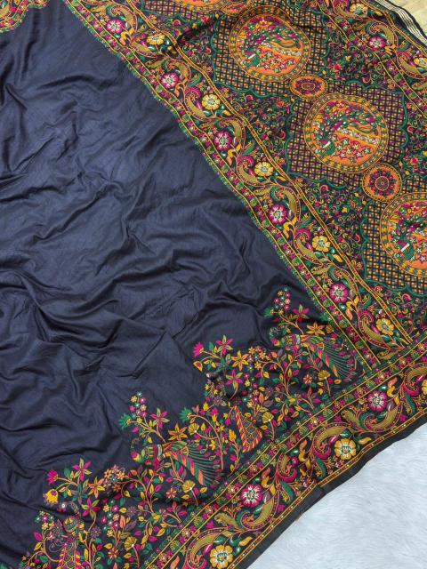 Dazira Pure n Soft Rajwadi pashmina Vol 9 Catalog surat is famous for which saree