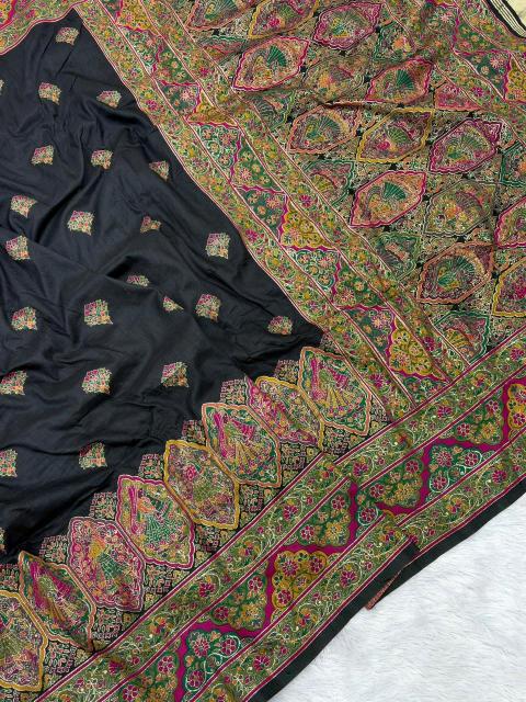 Dazira Pure n Soft Rajwadi pashmina Vol 9 Catalog surat is famous for which saree