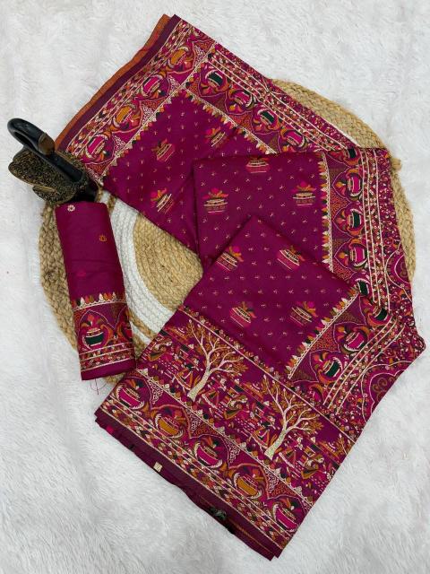 Dazira SF 952 catalog pashmina saree surat