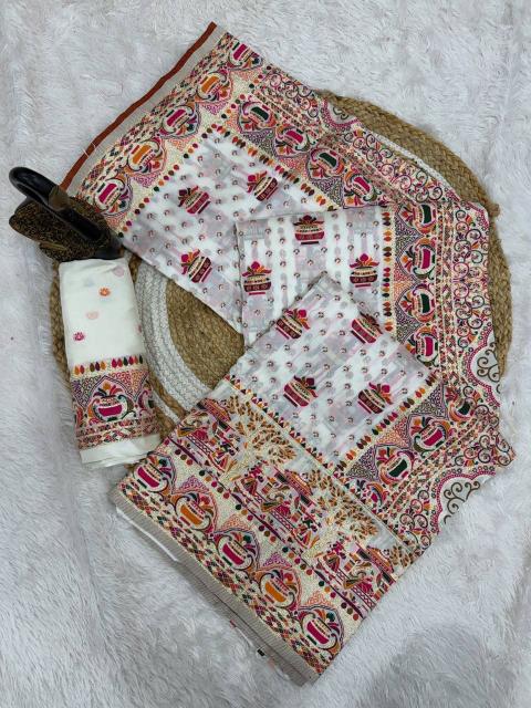 Dazira SF 952 catalog pashmina saree surat