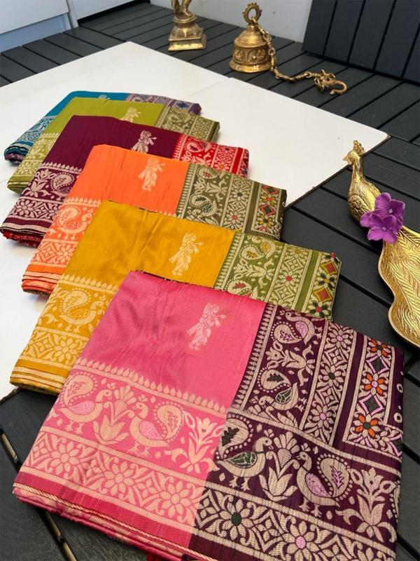 Dazira Soft Raw Silk vol 2 catalog saree wholsale