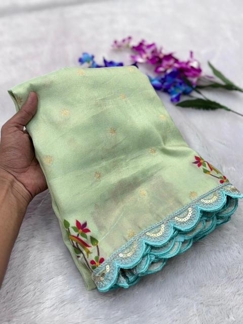 Dazira Tissue Shimmer Silk vol 1 catalog best saree market in surat with price