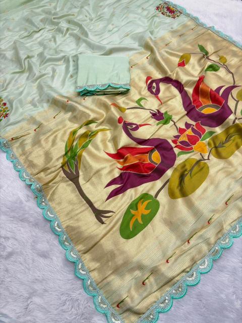Dazira Tissue Shimmer Silk vol 1 catalog best saree market in surat with price