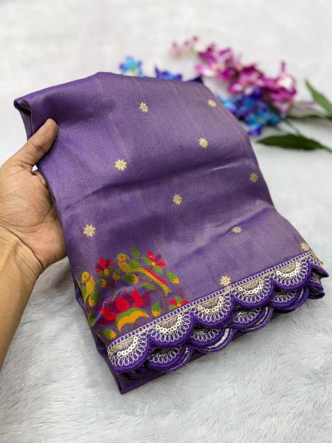 Dazira Tissue Shimmer Silk vol 1 catalog best saree market in surat with price