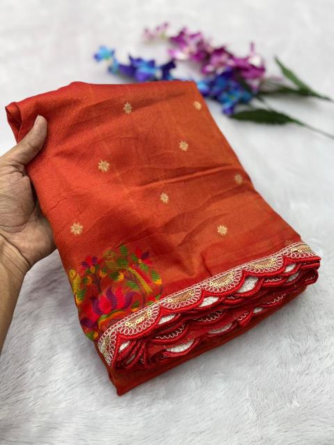 Dazira Tissue Shimmer Silk vol 1 catalog best saree market in surat with price