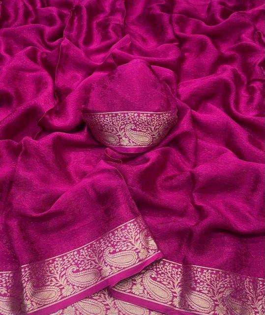 Dazira Viscose Chinon catalog surat saree price