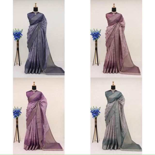 Dazira W - 293 catalog rich pallu sarees 