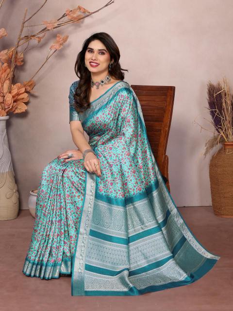 Dazira W - 299 catalog Vichitra Silk sarees