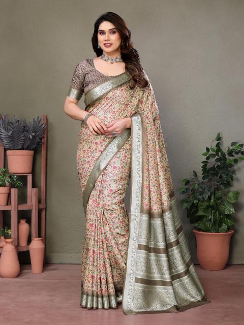 Dazira W - 299 catalog Vichitra Silk sarees