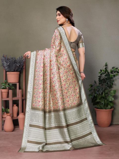 Dazira W - 299 catalog Vichitra Silk sarees