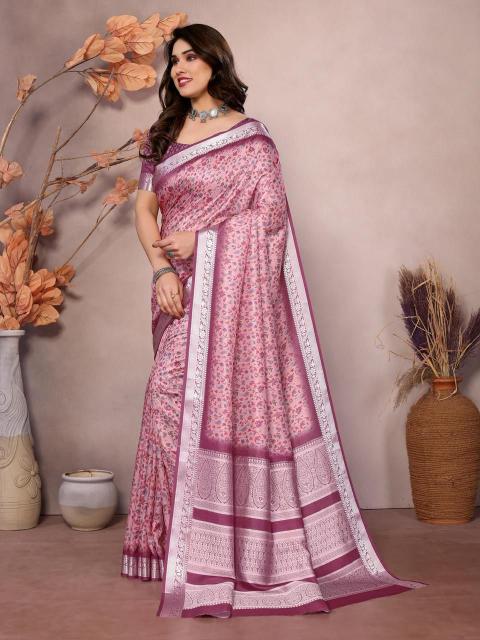 Dazira W - 299 catalog Vichitra Silk sarees