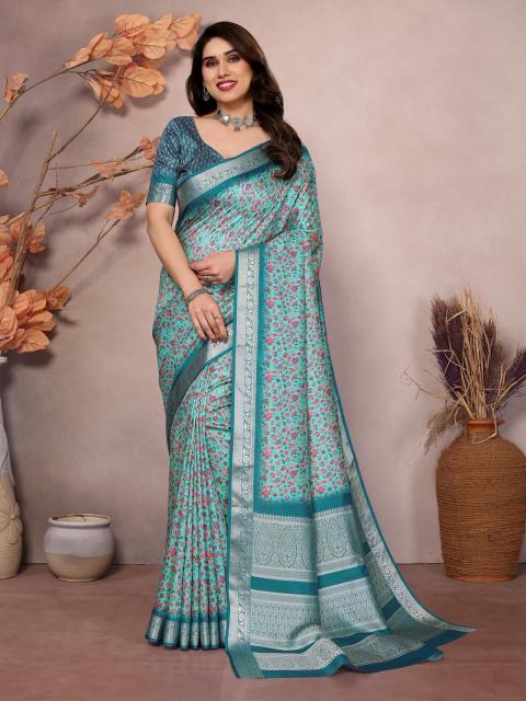 Dazira W - 299 catalog Vichitra Silk sarees