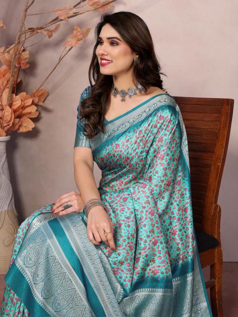 Dazira W - 299 catalog Vichitra Silk sarees