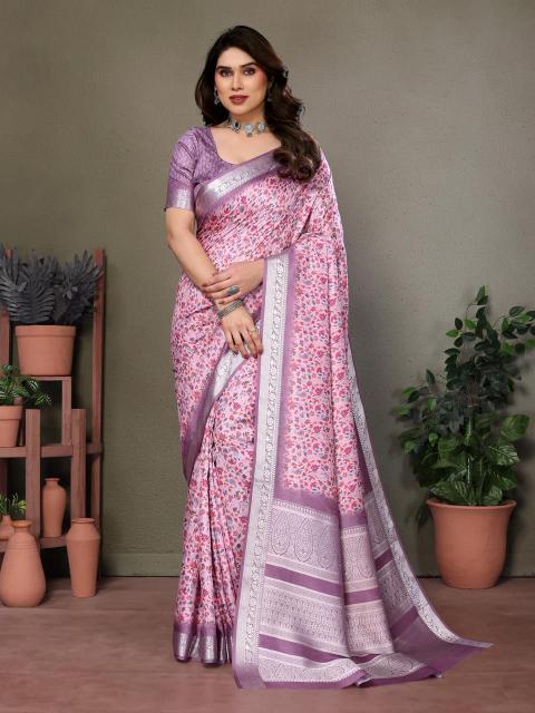 Dazira W - 299 catalog Vichitra Silk sarees