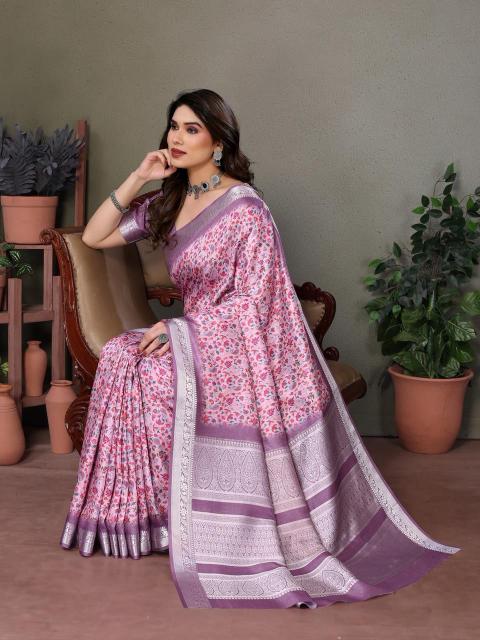 Dazira W - 299 catalog Vichitra Silk sarees