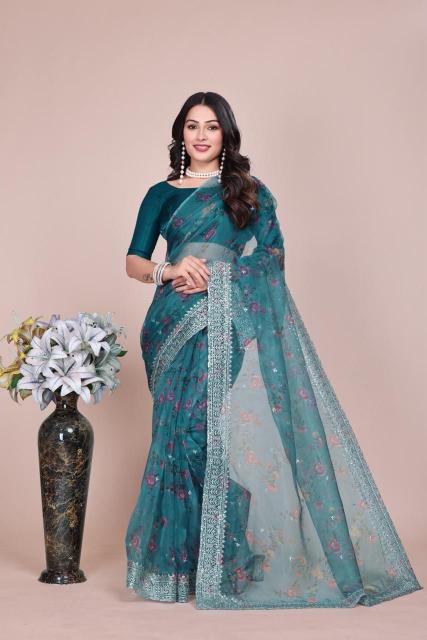Dazira W - 320 catalog Organza sarees