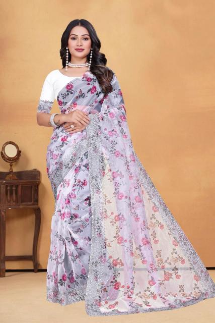 Dazira W - 320 catalog Organza sarees