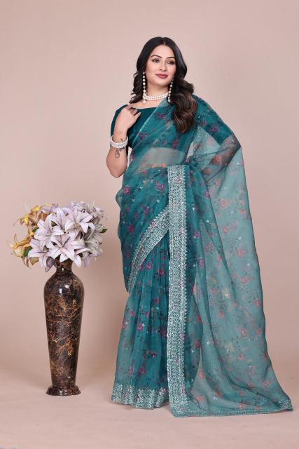 Dazira W - 320 catalog Organza sarees