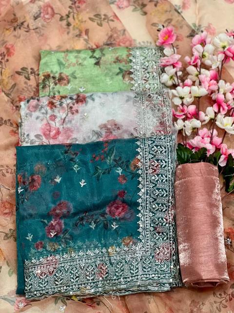 Dazira W - 320 catalog Organza sarees