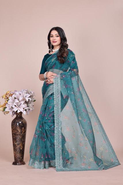 Dazira W - 320 catalog Organza sarees
