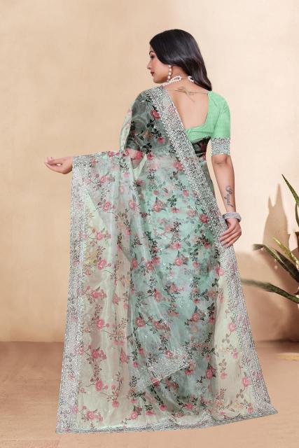 Dazira W - 320 catalog Organza sarees