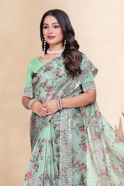 Dazira W - 320 catalog Organza sarees