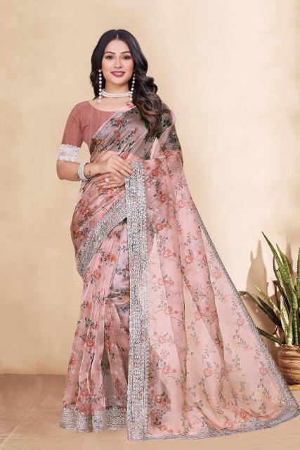 Dazira W - 320 catalog Organza sarees