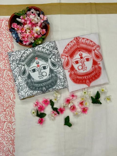 Dazira W - 347 catalog linen saree manufacturers in surat