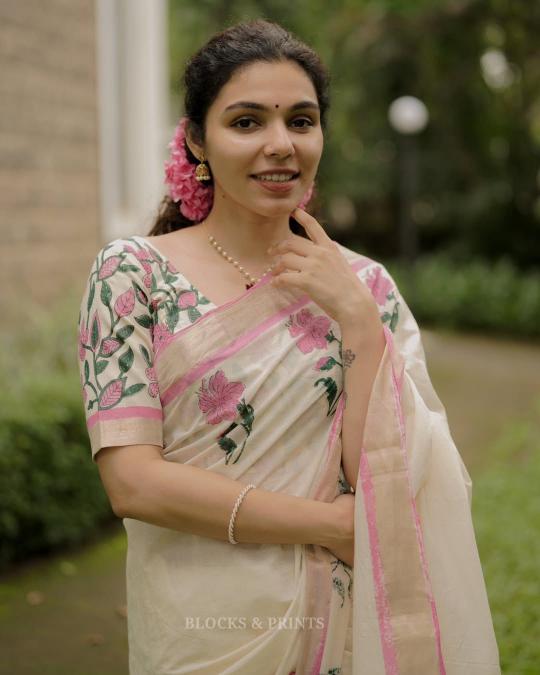 Dazira W - 348 catalog linen sarees wholesale in surat