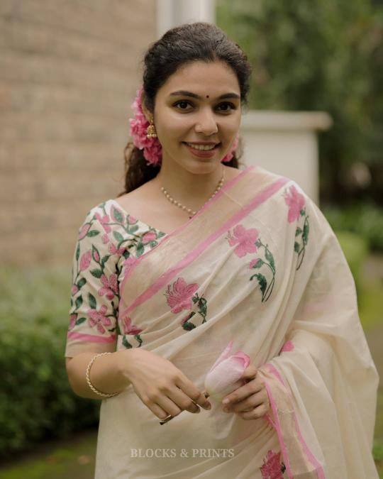 Dazira W - 348 catalog linen sarees wholesale in surat
