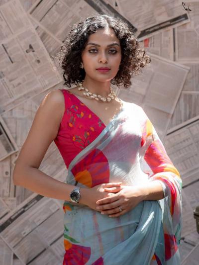 Dazira W - 356 catalog ajmera fashion saree manufacturers exporters wholesalers surat