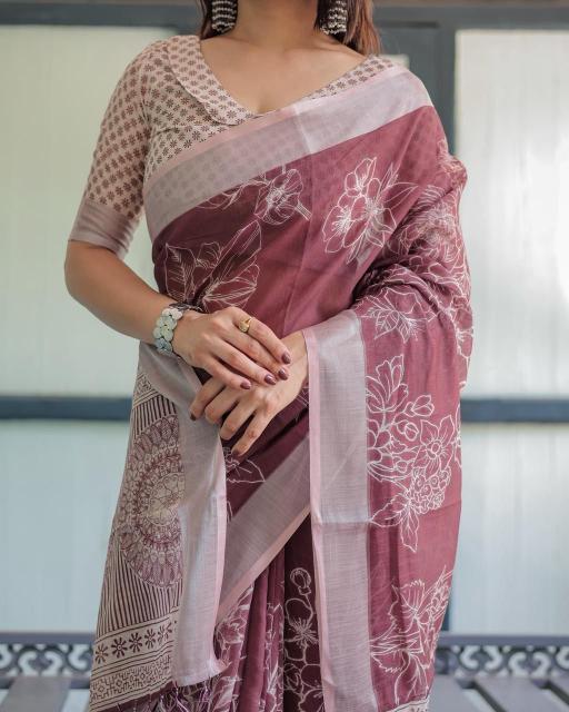 Dazira W - 360 catalog linen sarees wholesale surat