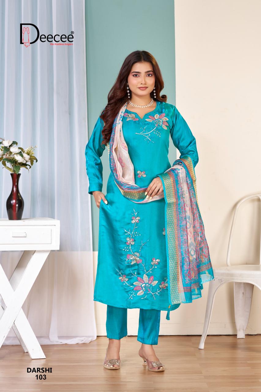 Deecee Darshi catalog kurti pant set wholesale