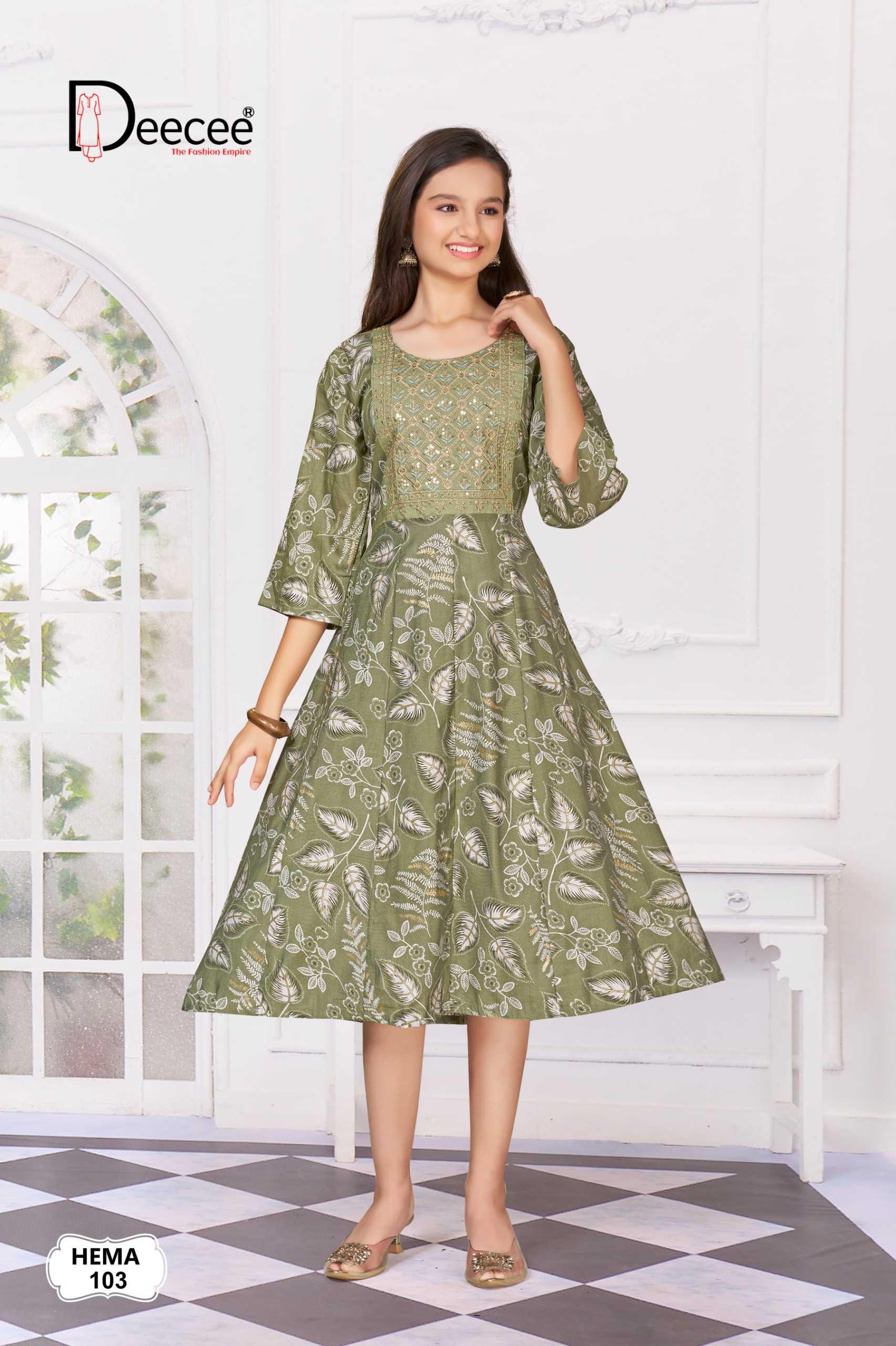 Deecee Hema catalog ethnic wear kids wholesale